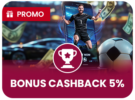Bonus CashBack Sportsbook 5%